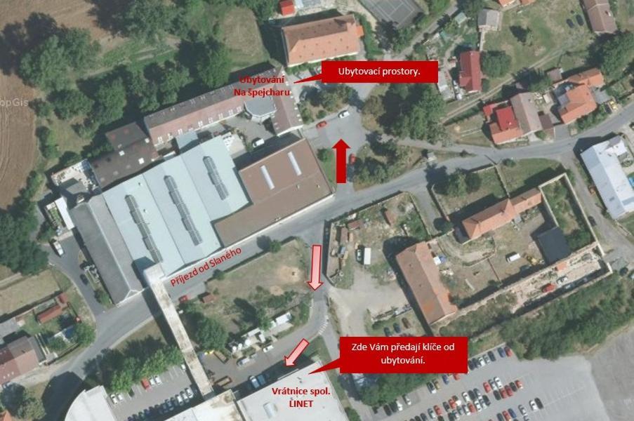 Ubytovani Na Spejcharu, Zelevcice Slaný Buitenkant foto